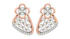 18K Gold & Diamond Women Earring KRA40172E