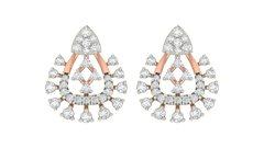 18K Gold & Diamond Women Engagement Earring KRA40174E