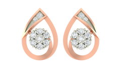 18K Gold & Diamond Women Earring KRA40176E