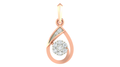 18K Gold & Diamond Pendant Set KRA40176P