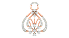 18K Gold & Diamond Partywear Pendant Set KRA40179P