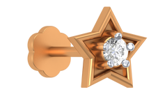 18K Gold & Diamond Nosepin KRA50007