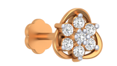 18K Gold & Diamond Stud Nose Pin KRA50022