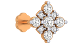 18K Gold & Diamond Stud Nose Pin KRA50078