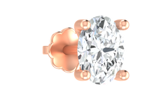 18K Gold & Diamond Nose Pin KRA50105