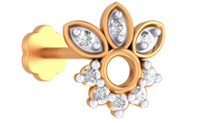 18K Gold & Diamond Nose Pin KRA50289