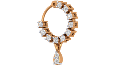 18K Gold & Diamond Nose Ring KRA50295