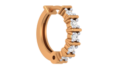 18K Gold & Diamond Nose Pin KRA50301