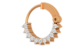 18K Gold & Diamond Nose Ring KRC80313