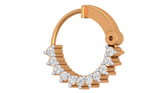 18K Gold & Diamond Nose Ring KRC80313