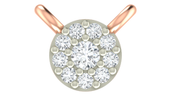 18K Gold & Diamond Round Mangalsutra For Women KRA90148