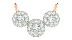 18K Gold & Diamond Round Mangalsutra For Women KRA90149