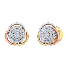 18K Gold & Diamond Women Earring KRB40001E