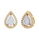 18K Gold & Diamond Women Stud Earring KRB40027E