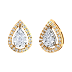 18K Gold & Diamond Women Earring KRB40027E