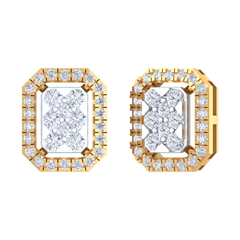 18K Gold & Diamond Women Earring KRB40028E