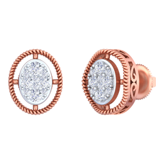 18K Gold & Diamond Women Earring KRB40044E