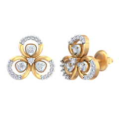 18K Gold & Diamond Women Earring KRB40046E