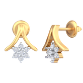 18K Gold & Diamond Women Earring KRB40051E