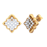 18K Gold & Diamond Women Engagement Earring KRB40055E