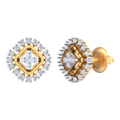 18K Gold & Diamond Women Earring KRB40068E