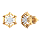 18K Gold & Diamond Women Stud Earring KRB40070E