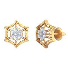 18K Gold & Diamond Women Earring KRB40070E