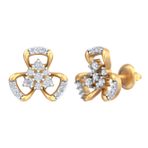 18K Gold & Diamond Women Engagement Earring KRB40072E