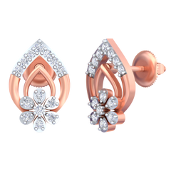 18K Gold & Diamond Women Earring KRB40077E