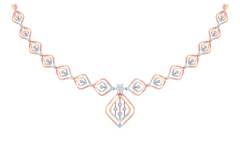 14K Gold & Diamond Dailywear Necklace Set KRB44115N