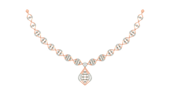 14K Gold & Diamond Lightweight Necklace Set KRB44120N-A