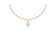 14K Gold & Diamond Lightweight Necklace Set KRB44121N-A