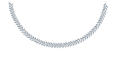 14K Gold & Diamond Choker Necklace Set KRB44164N