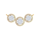 18K Gold & Diamond Round Mangalsutra For Women KRB90031