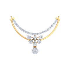 18K Gold & Diamond Tanmaniya For Women KRB90037