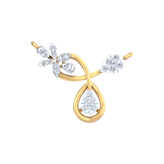 18K Gold & Diamond Tanmaniya For Women KRB90041