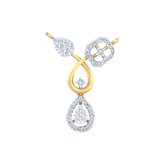 18K Gold & Diamond Mangalsutra For Women KRB90053