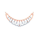 18K Gold & Diamond Wedding Mangalsutra For Women KRB90055