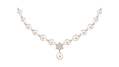 14K Gold & Diamond Lightweight Necklace Set KRH44039N-A