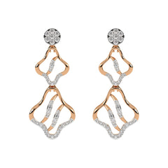14K Gold & Diamond Women Earring KRH44044E