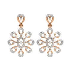 14K Gold & Diamond Women Earring KRH44046E