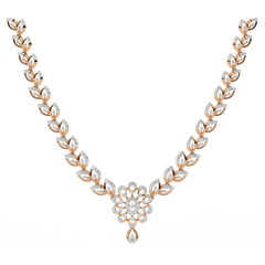 14K Gold & Diamond Dailywear Necklace Set KRH44046N