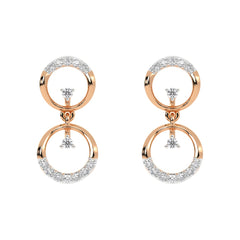 14K Gold & Diamond Women Engagement Earring KRH44048E