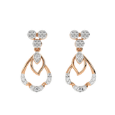 14K Gold & Diamond Women Dangler Earring KRH44125E