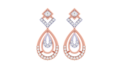 14K Gold & Diamond Engagement Earring KRI44007E