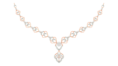 14K Gold & Diamond Dailywear Necklace Set KRI44009N-A