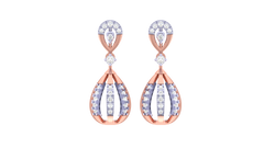 14K Gold & Diamond Women Earring KRI44011E