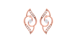 14K Gold & Diamond Women Stud Earring KRI44014E