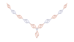 14K Gold & Diamond Lightweight Necklace Set KRI44014N