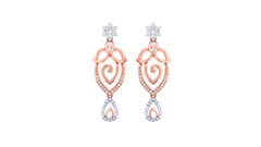 14K Gold & Diamond Women Engagement Earring KRI44024E